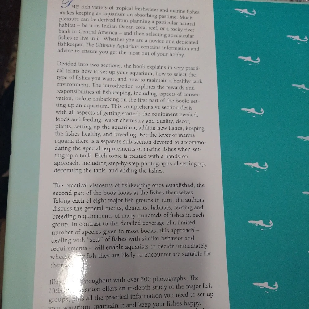 The Ultimate Aquarium Hardcover Oversized Coffee Table Book